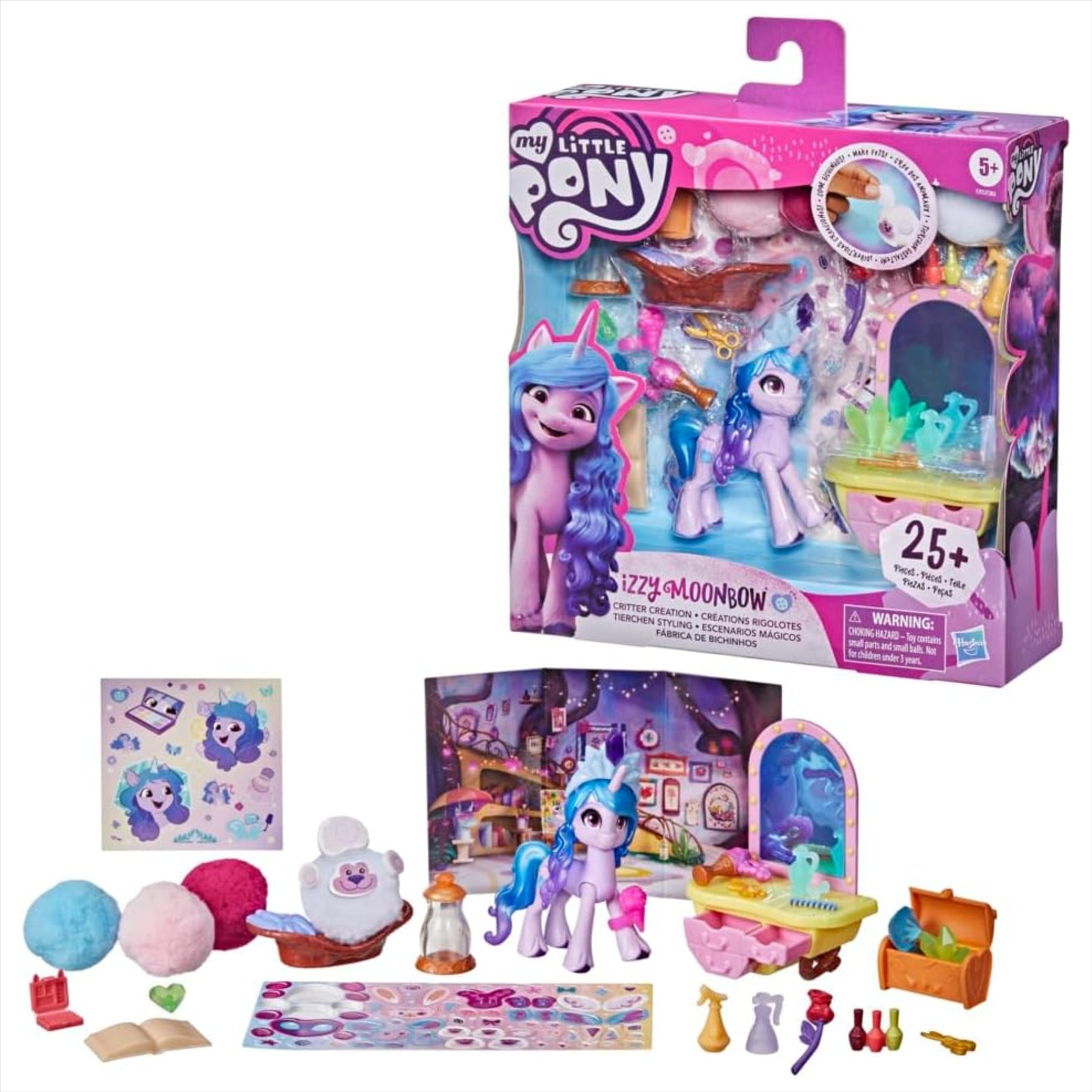 My Little Pony Izzy Moonbow With 25 Accessories - Toptoys2u