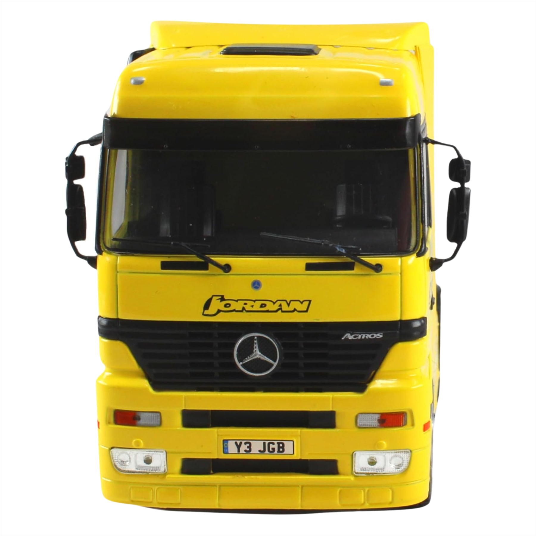 F1 Formula 1 - Centauria 1:43 Scale Large Diecast Articulated HGV Lorry & Trailer - Jordan Mercedes Actros Official Team Transport - 36cm in Length - Toptoys2u