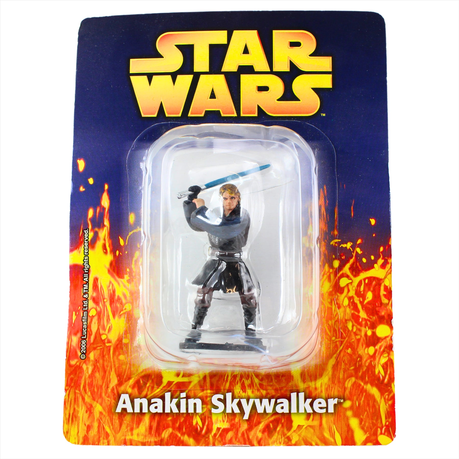 Star Wars Anakin Skywalker, Chewbacca, and TIE Advanced x1 DeAgostini Vintage 6-8cm Diecast Figures - Pack of 3 - Toptoys2u