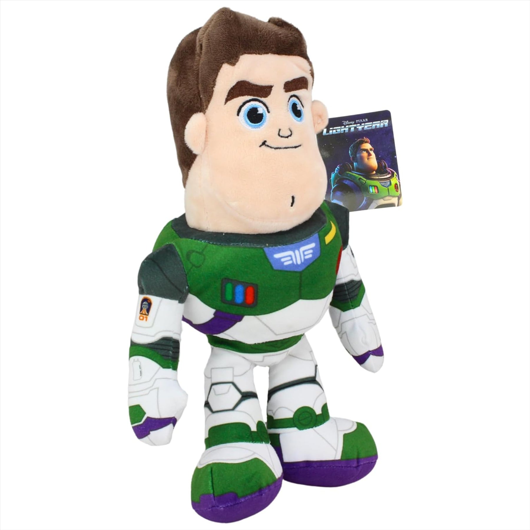 Disney Pixar Buzz Lightyear 33cm 13" Super Soft Gift Quality Embroidered Toy Plush - Toptoys2u