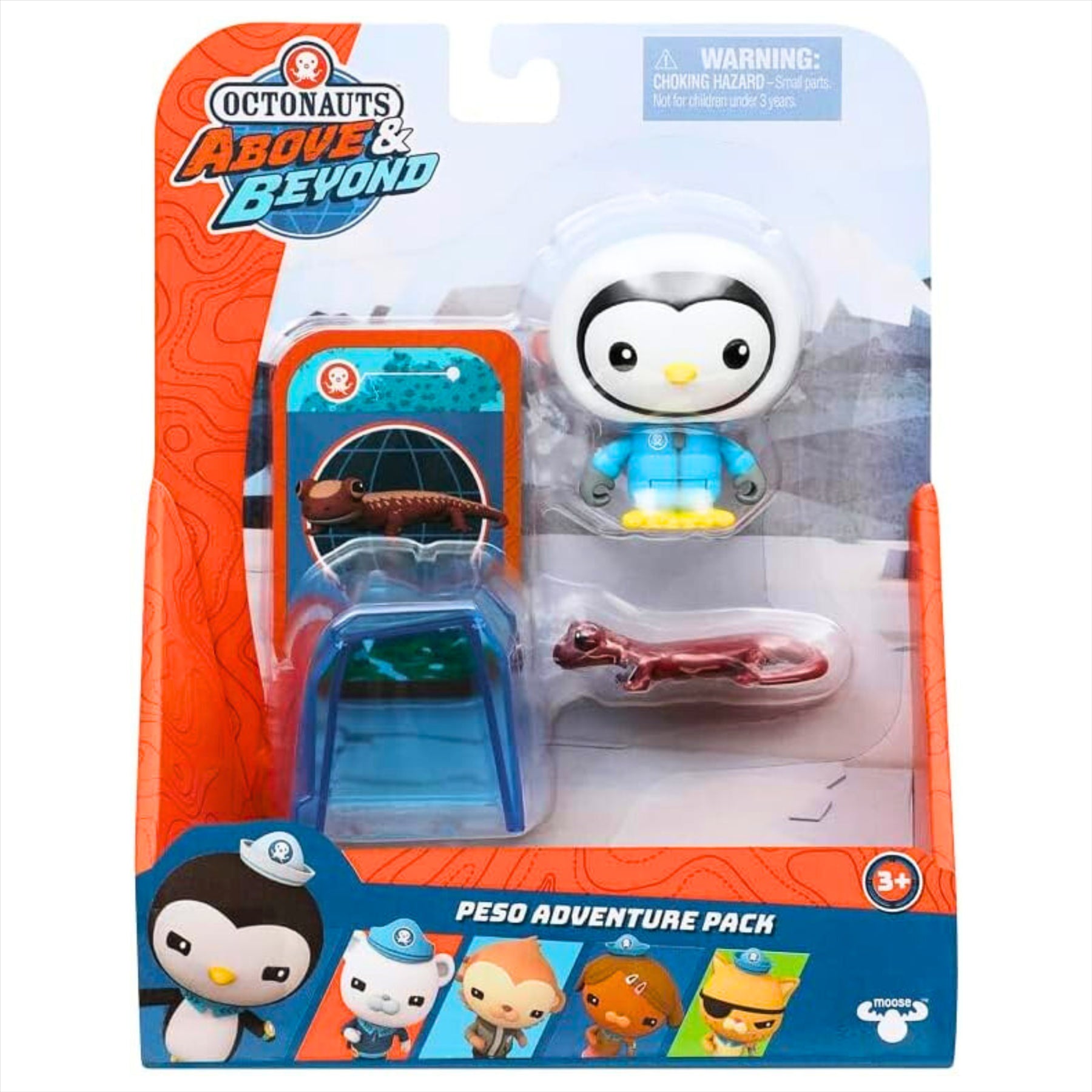 Octonauts Above and Beyond Peso Adventure Pack 6cm Toy Figure Playset with Accessories - Toptoys2u