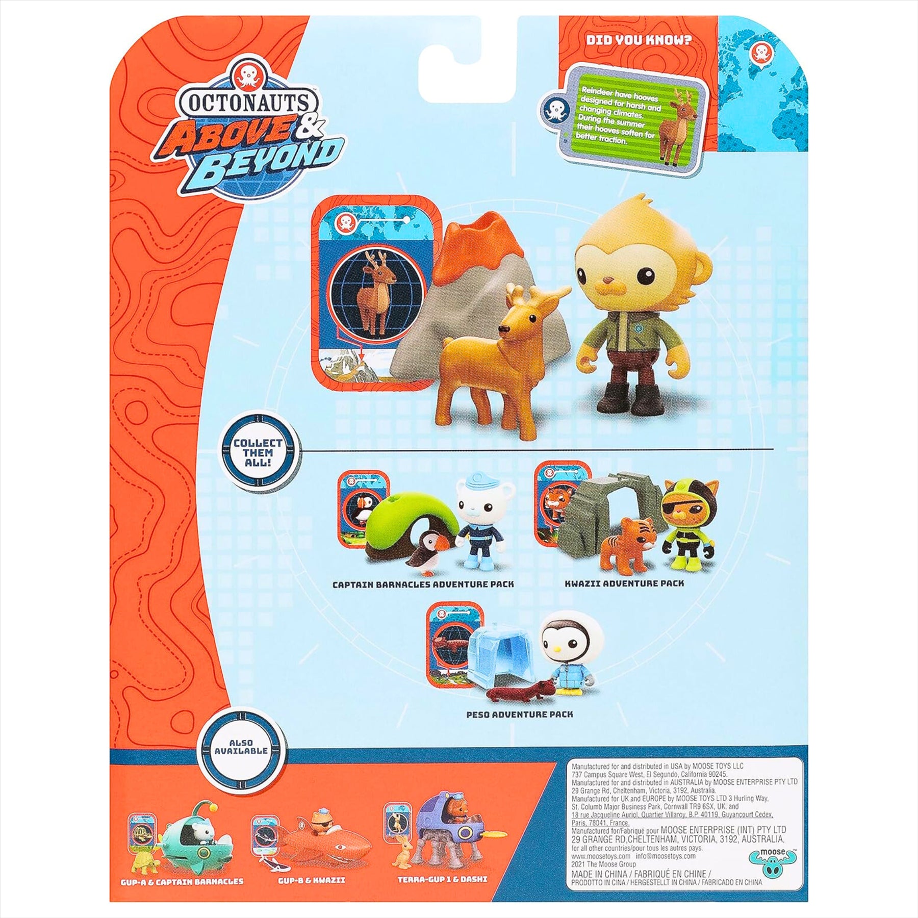 Octonauts Above and Beyond Paani Adventure Pack 7cm Toy Figure Playset with Accessories - Toptoys2u