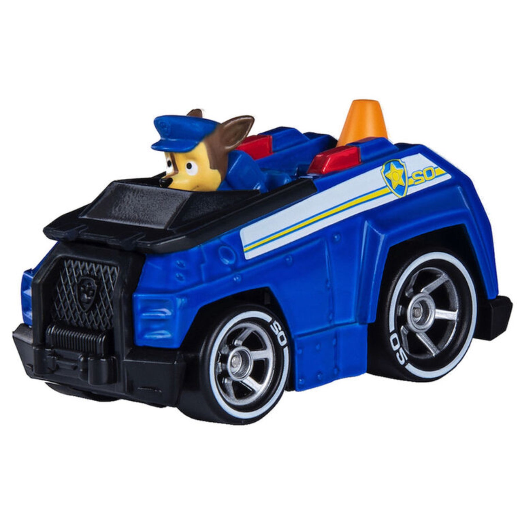 Paw Patrol Chase, Marshall, and Zuma True Metal Collectible Diecast Toy Vehicles - Pack of 3 - Toptoys2u