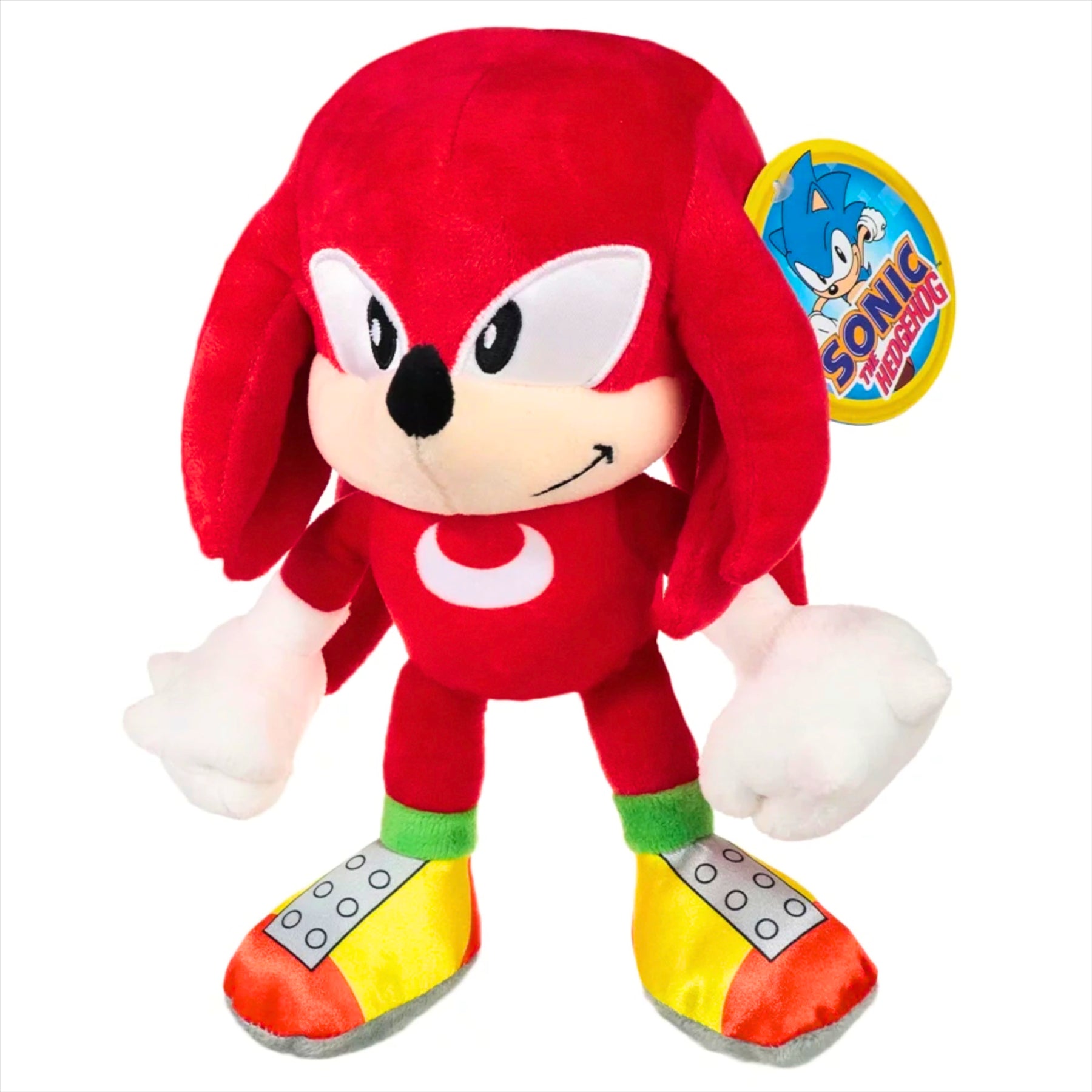 Sonic the Hedgehog Super Soft Knuckles 30cm Gift Quality Plush Toy Figure - Toptoys2u