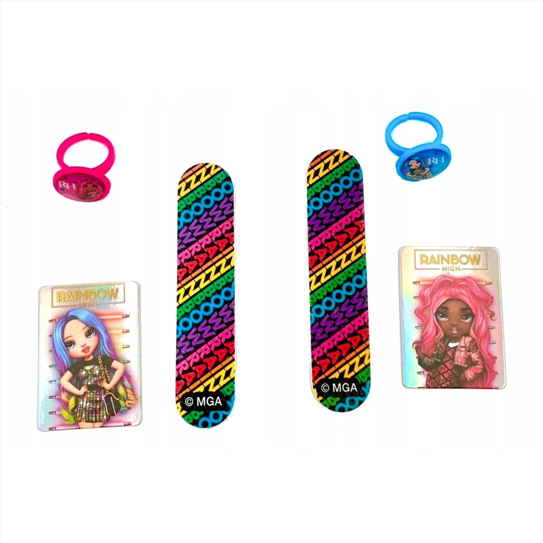 Rainbow High Fashion Surprise Collectible BFF Bracelet & Accessory Mystery Blind Bags - 2 Bracelets per Bag - Pack of 6 Blind Bags - Toptoys2u