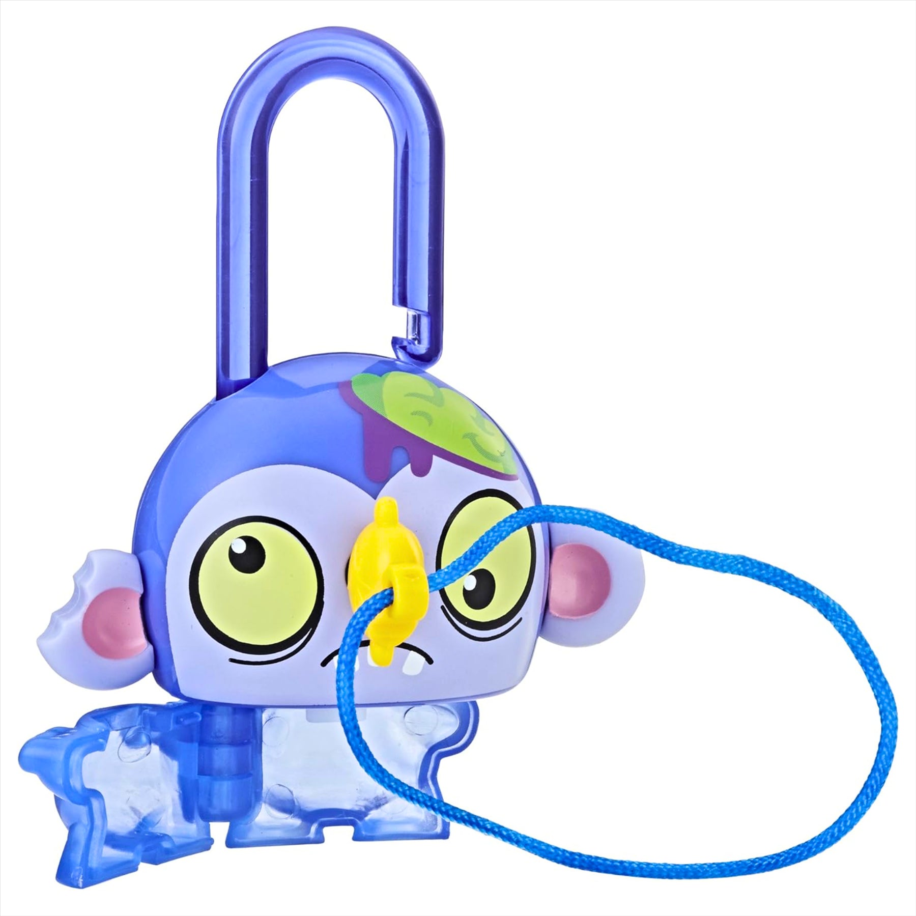 Lock Stars Series 1 Gross Brain Collectible Miniature 7cm Toy Figure Lock-On Clip with Accessories - Toptoys2u