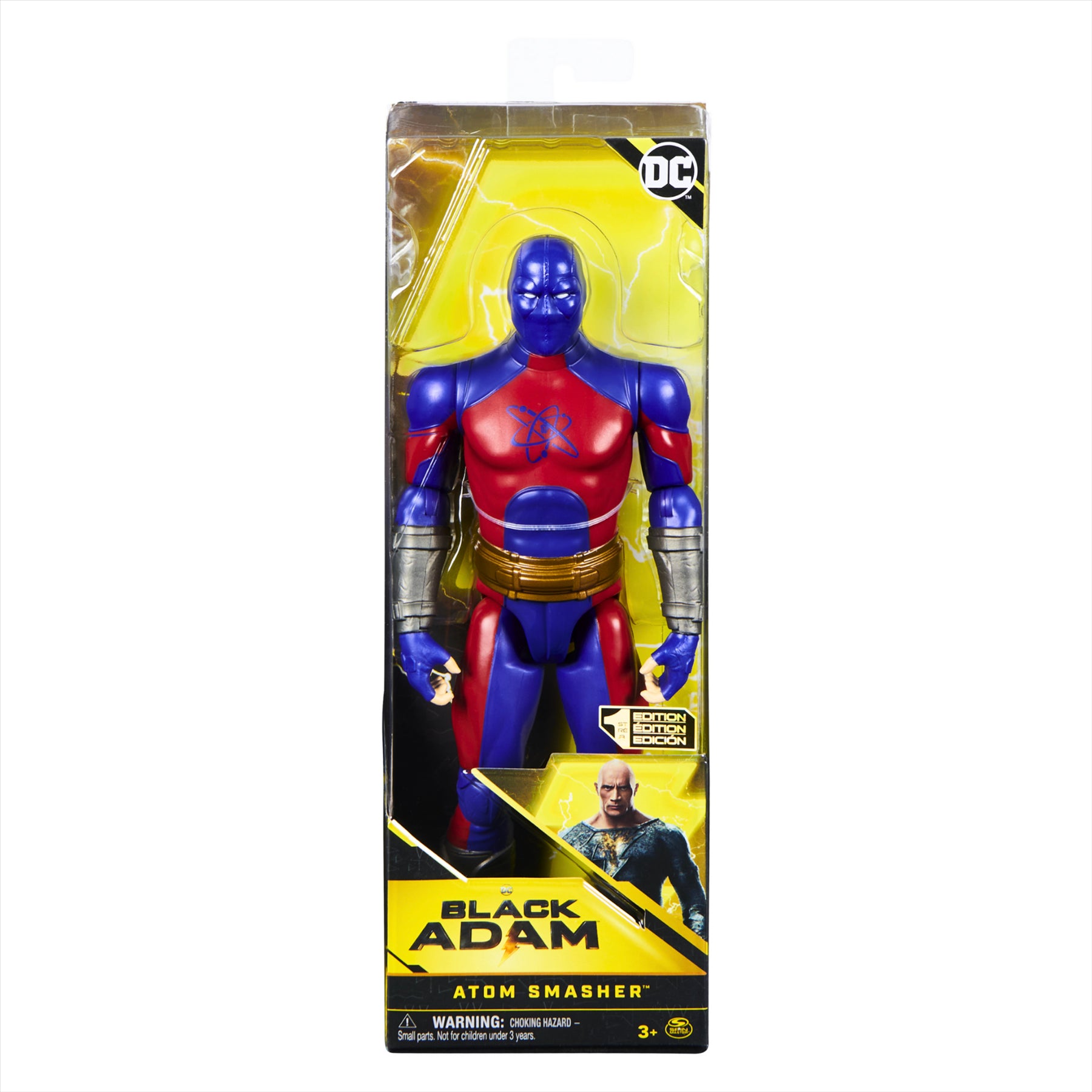 DC Comics Black Adam 1st Edition Collectible Atom Smasher 28cm Articulated Action Figure - Toptoys2u