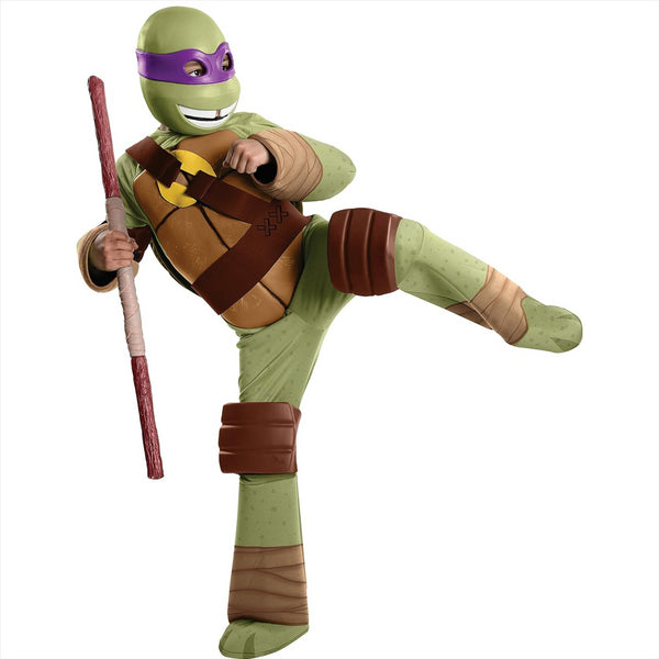 Rubies Teenage Mutant Ninja Turtles Deluxe Donatello Costume - Age 5-7 Years - Toptoys2u