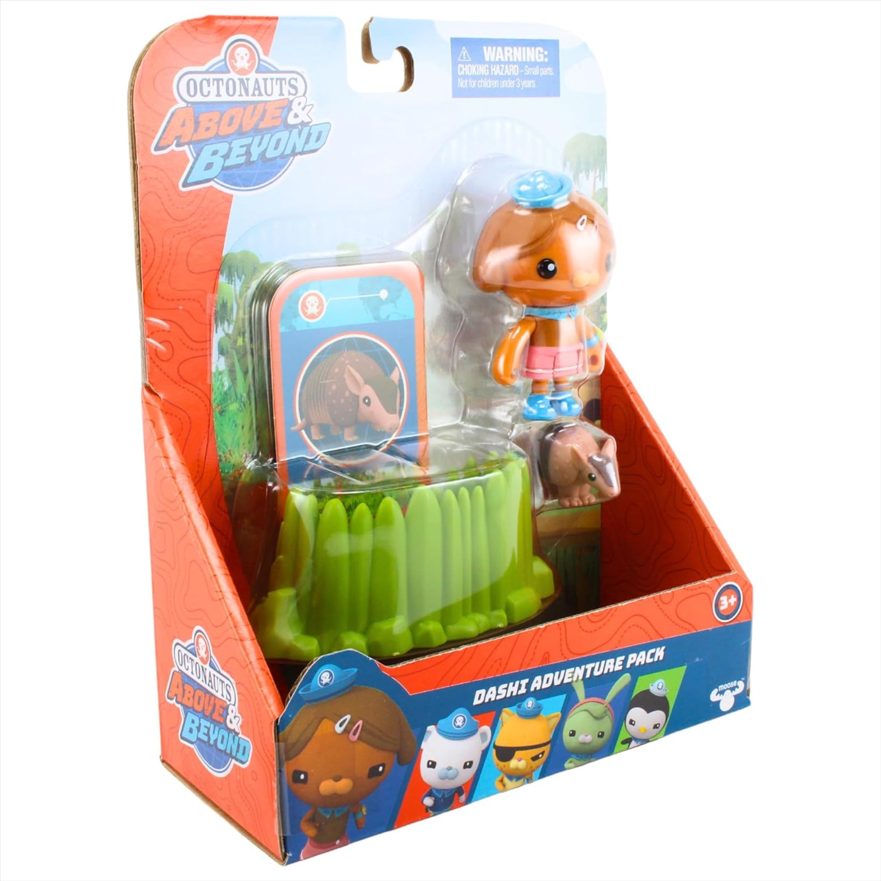 Octonauts Above and Beyond Dashi Adventure Pack 7cm Toy Figure Playset with Accessories - Toptoys2u