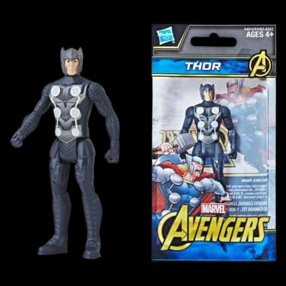 Marvel Avengers Articulated Action Figures - 3.75" 9.5cm Hulk & Thor Twin Pack - Toptoys2u
