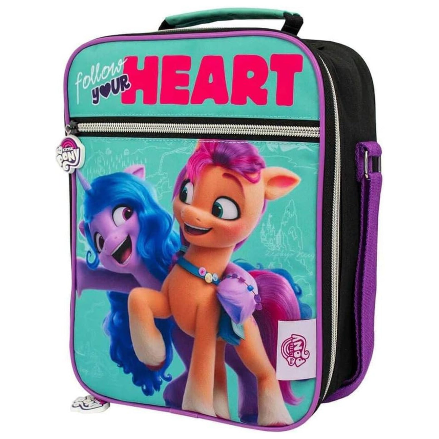 My Little Pony 3-Pack School Bundle - Lunch Bag, Pencil Case, & Water Bottle - Toptoys2u