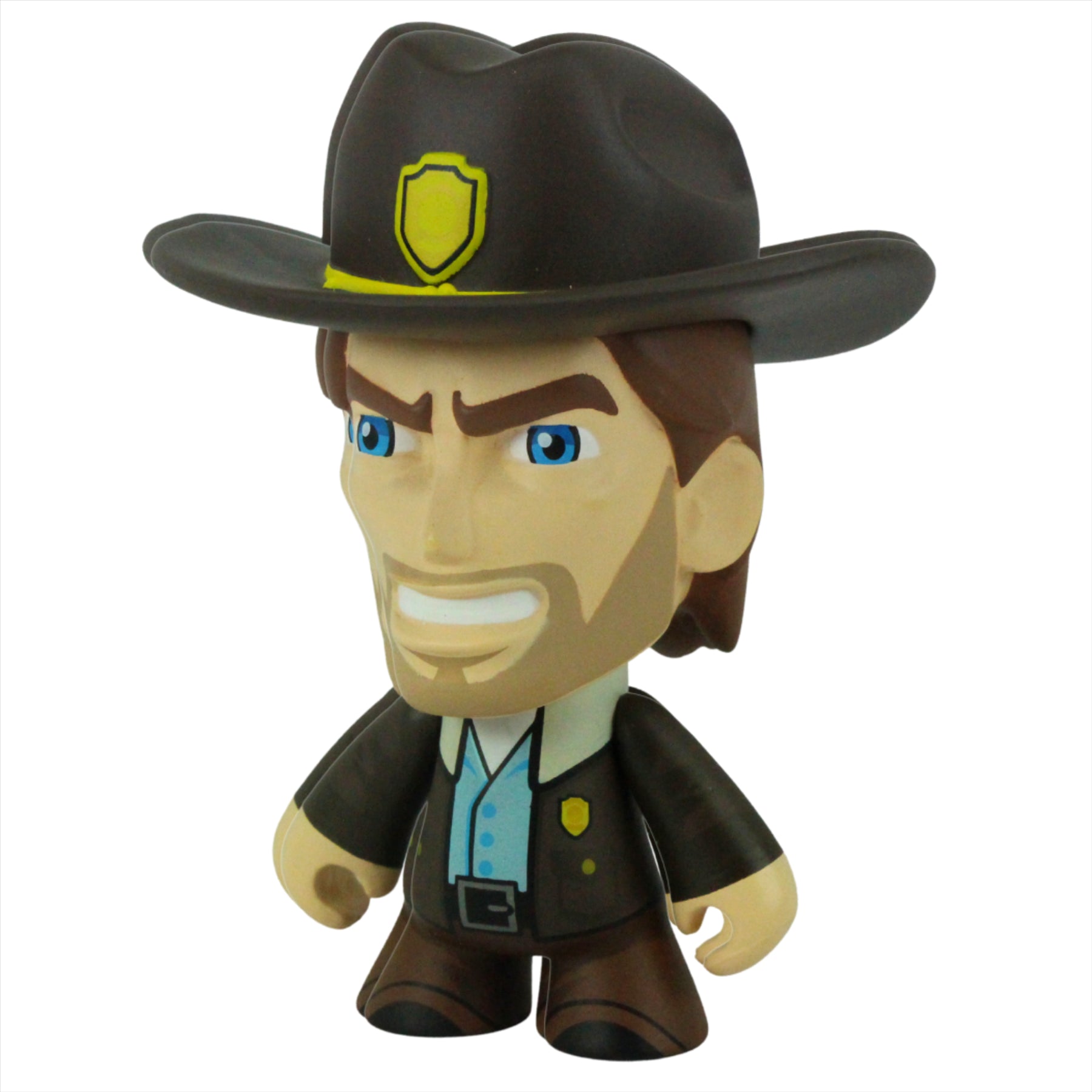 Skybound Minis Series 1 - Rick Grimes 3" 8cm Articulated Collectible Figure - Toptoys2u