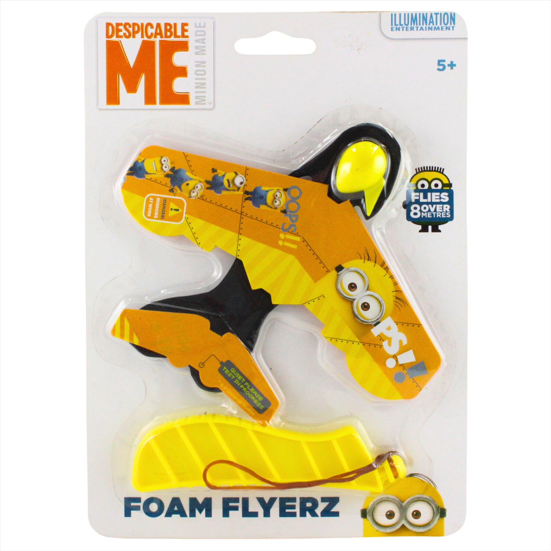 Despicable Me Minions Toy Foam Planes with Launcher Accessory - Pack of 3 - Toptoys2u