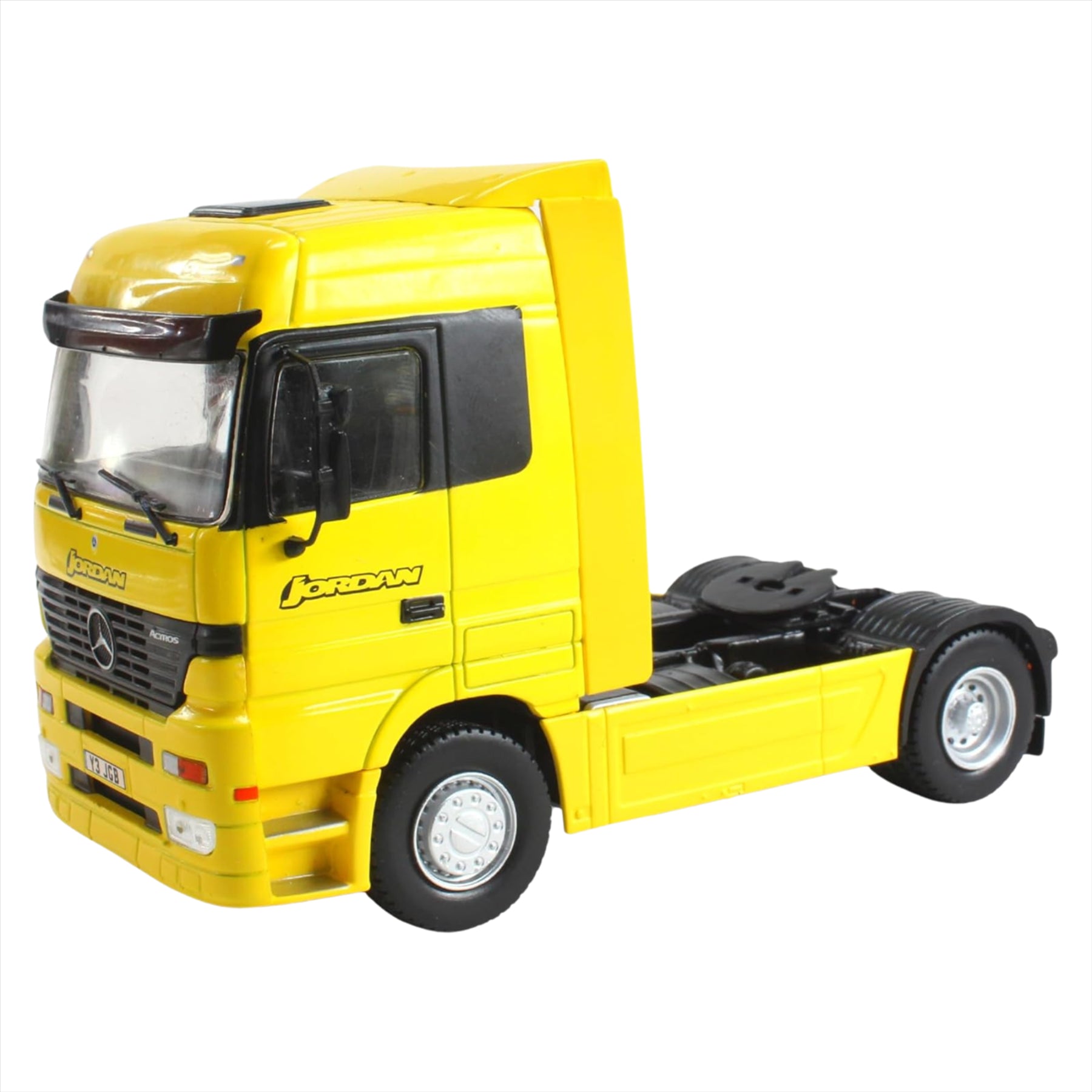 F1 Formula 1 - Centauria 1:43 Scale Large Diecast Articulated HGV Lorry & Trailer - Jordan Mercedes Actros Official Team Transport - 36cm in Length - Toptoys2u