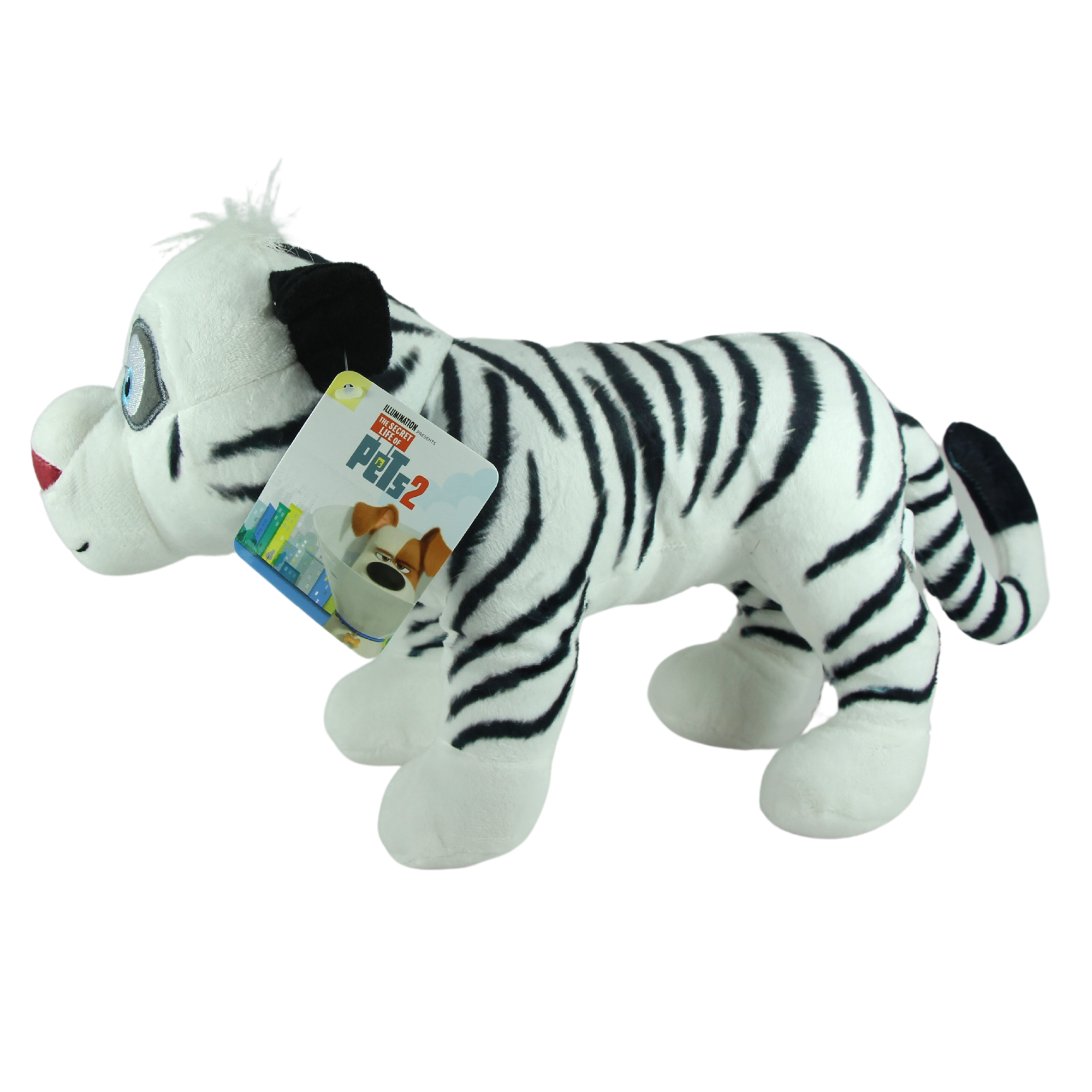 Secret Life Of Pets 2 - 28cm 11" - Rooster the Welsh Sheepdog & Hu the White Bengal Tiger Twin Pack - Toptoys2u