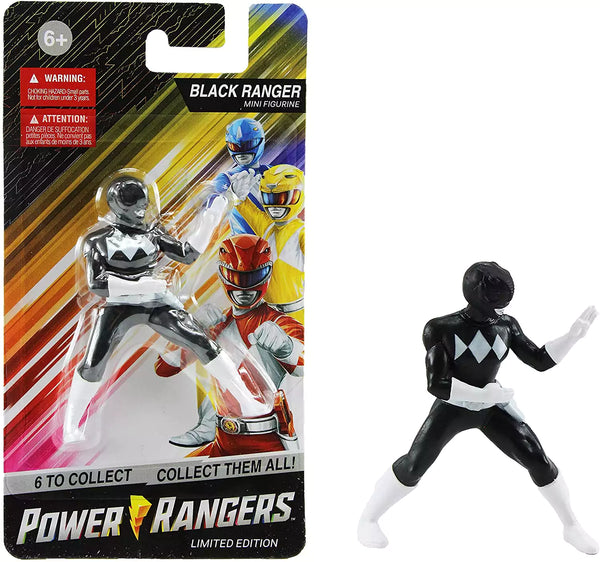 Power Rangers 2.5" Mini Figure - Black Ranger (Limited Edition) - Toptoys2u