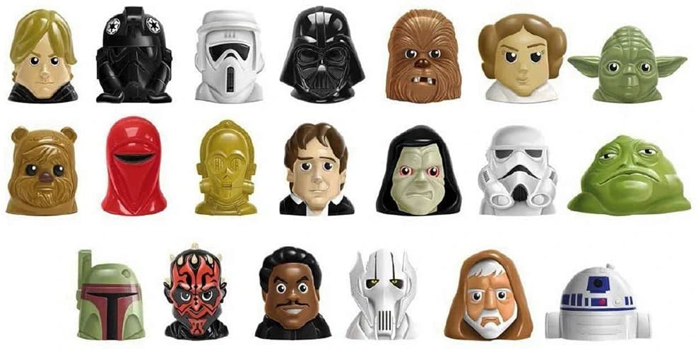 Star Wars Wikkeez Blind Bag Each Contains 2 Collectible Figures - Toptoys2u