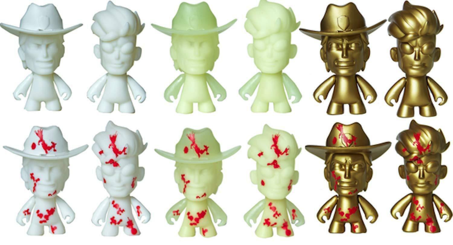 Skybound Minis Limited Edition of 5000 Double Blind Box Set - Rick Grimes  The Walking Dead, Invincible from the self titled series