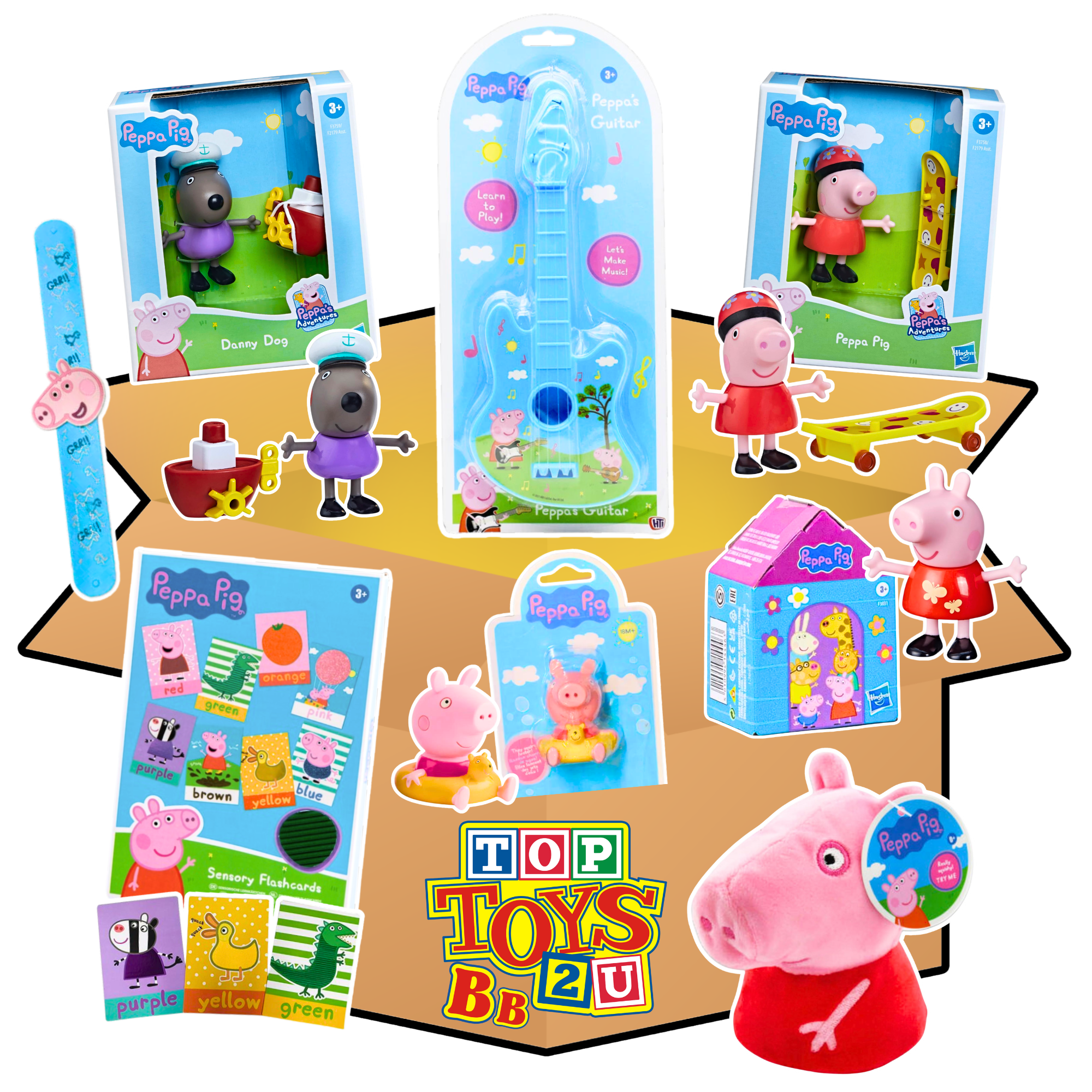 Toptoys2u Peppa Pig Toy Prebuilt Bargain Bundles - Toptoys2u