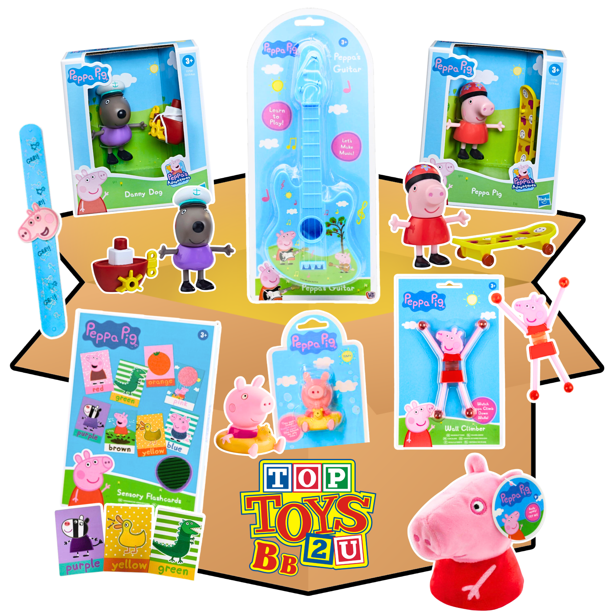 Toptoys2u Peppa Pig Toy Prebuilt Bargain Bundles - Toptoys2u