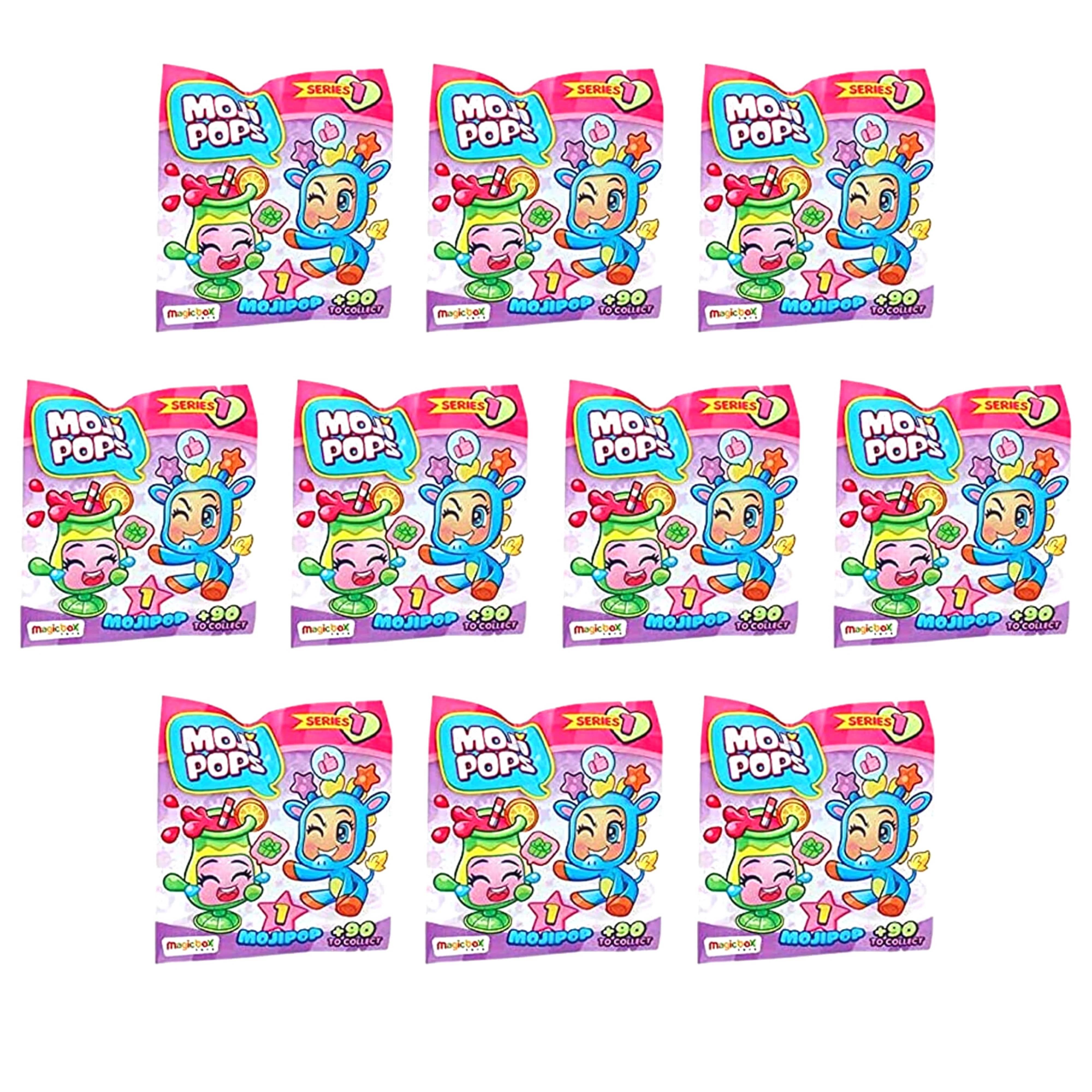 Moji Pops Series 1 Blind Bags Figures - Pack of 10 - Toptoys2u