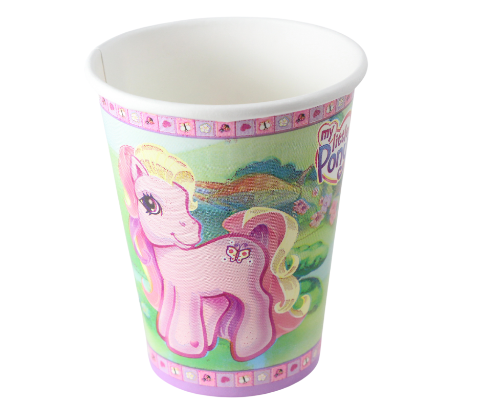 My Little Pony Hot or Cold Pack of 8 Paper Party Cups - Toptoys2u