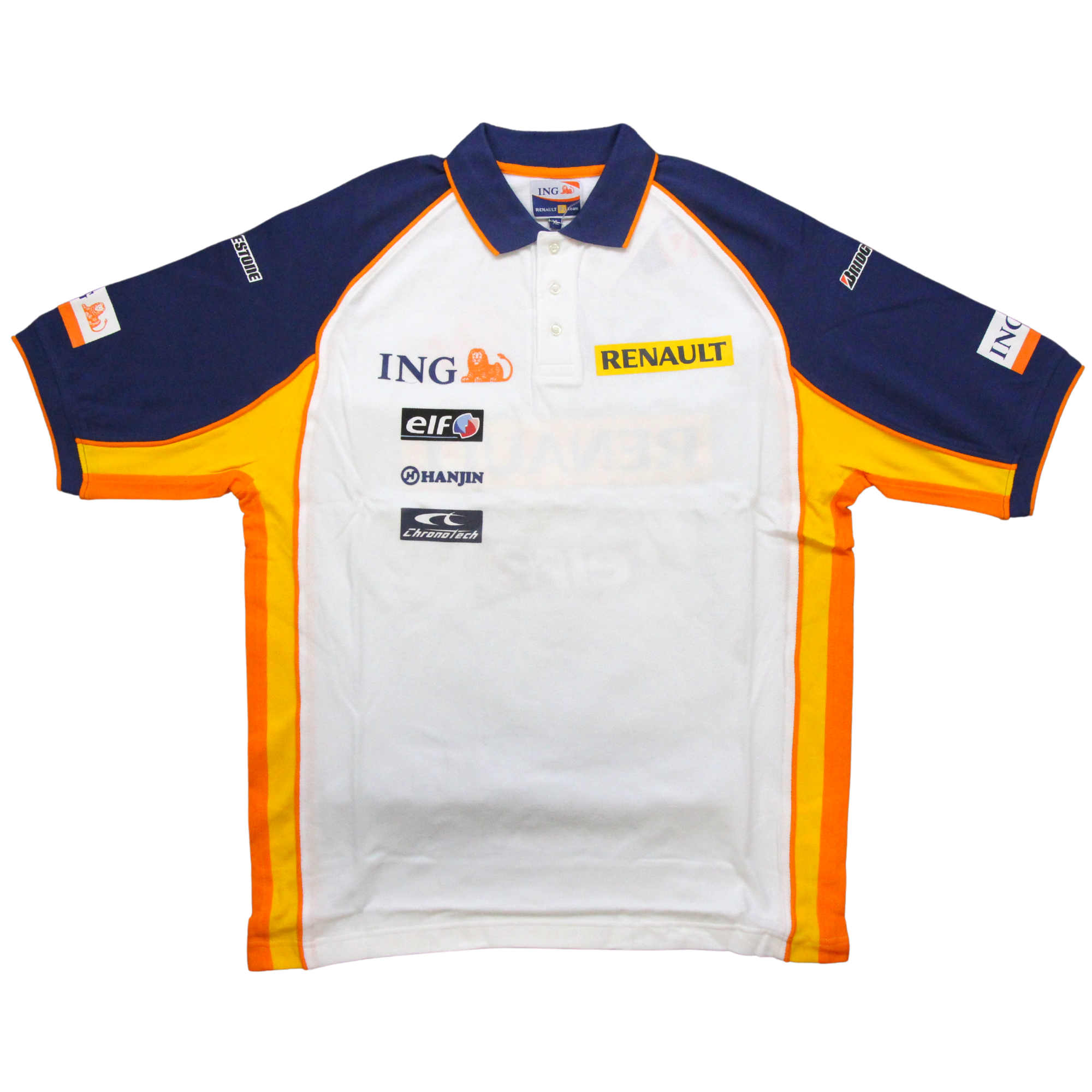 Formula 1 2007 Renault Racing Team Mens Adult Polo Shirt - Toptoys2u