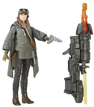 Star Wars Rogue One Sergeant Jyn Erso (EADU) 9cm Figure with Gun Accessory - Toptoys2u
