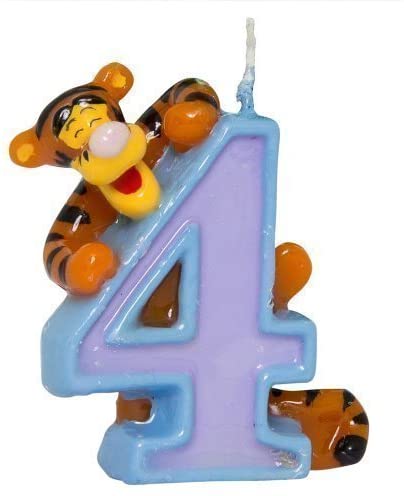 Disney 'Winnie The Pooh' Tigger Birthday Cake Candle Decoration - 4 - Toptoys2u