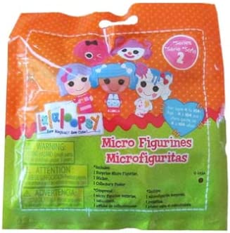 Lalaloopsy Mix N Match Micro Figurines Series 2 Collectible Figures Blind Bag Party Favours - Pack of 10 - Toptoys2u