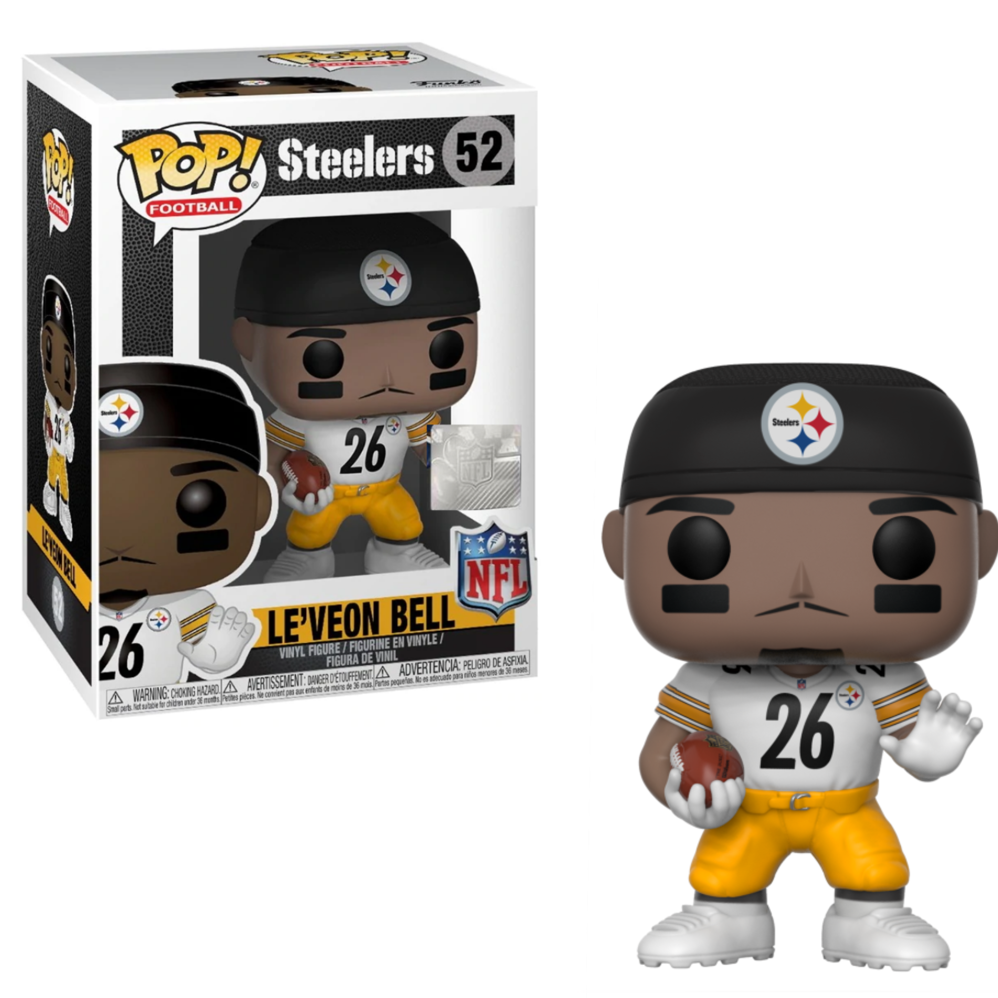 Funko POP! NFL: Steelers Le'Veon Bell #52 - Toptoys2u