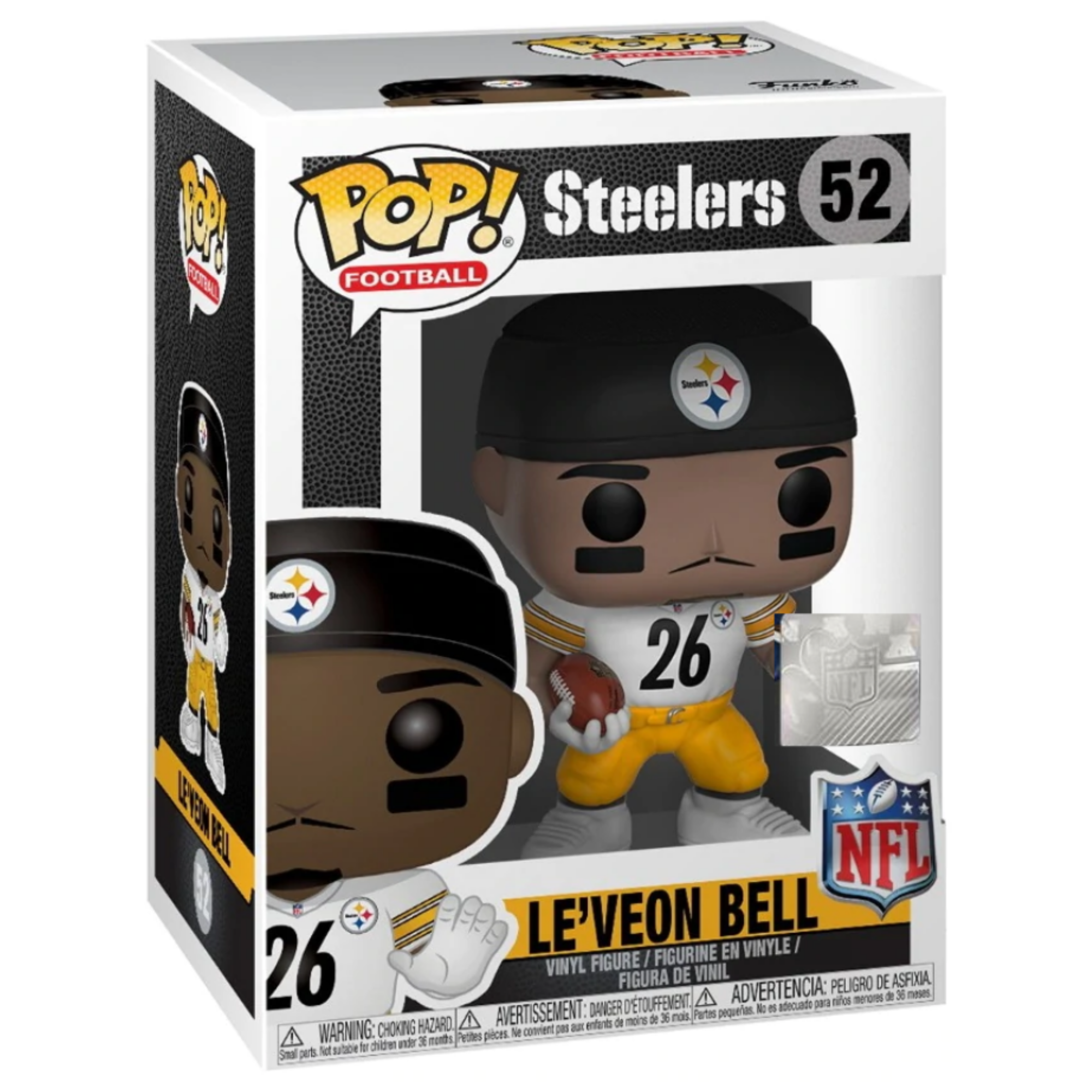 Funko POP! NFL: Steelers Le'Veon Bell #52 - Toptoys2u