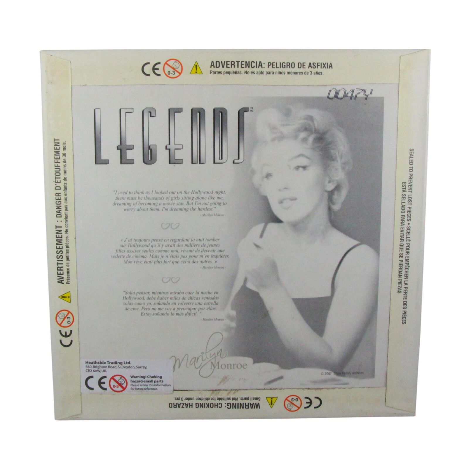 Marilyn Monroe Surelox Legends 1000 Piece Jigsaw - Toptoys2u