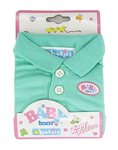 BabyBorn Baby Doll Accessory Green Shirt - Toptoys2u