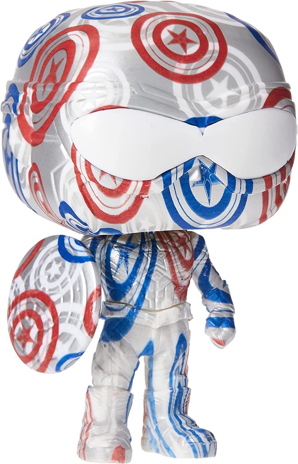 Funko POP! Artist Series: Marvel Patriotic Age - Captain America Special Edition - Toptoys2u