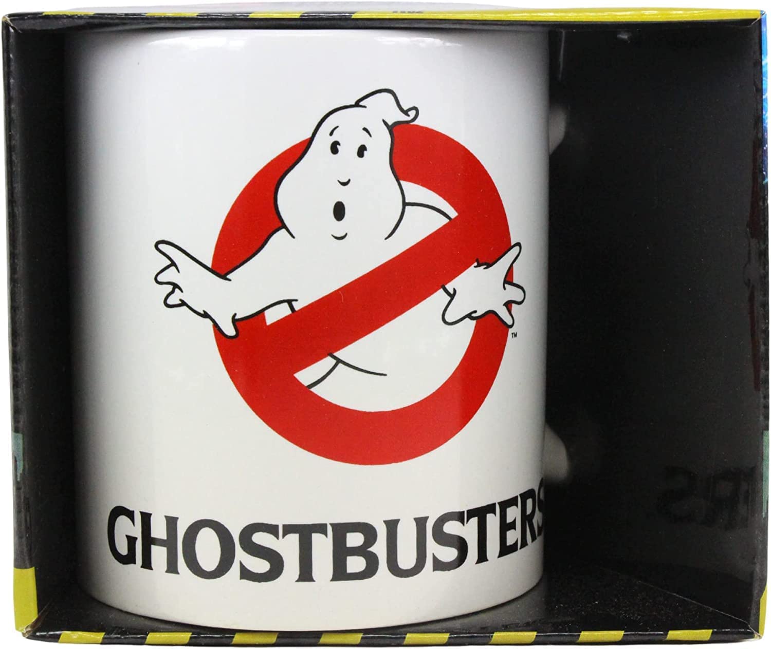 Ghostbusters Slimer 5" Plush & No Ghost Logo 300ml Mug Bundle - Toptoys2u