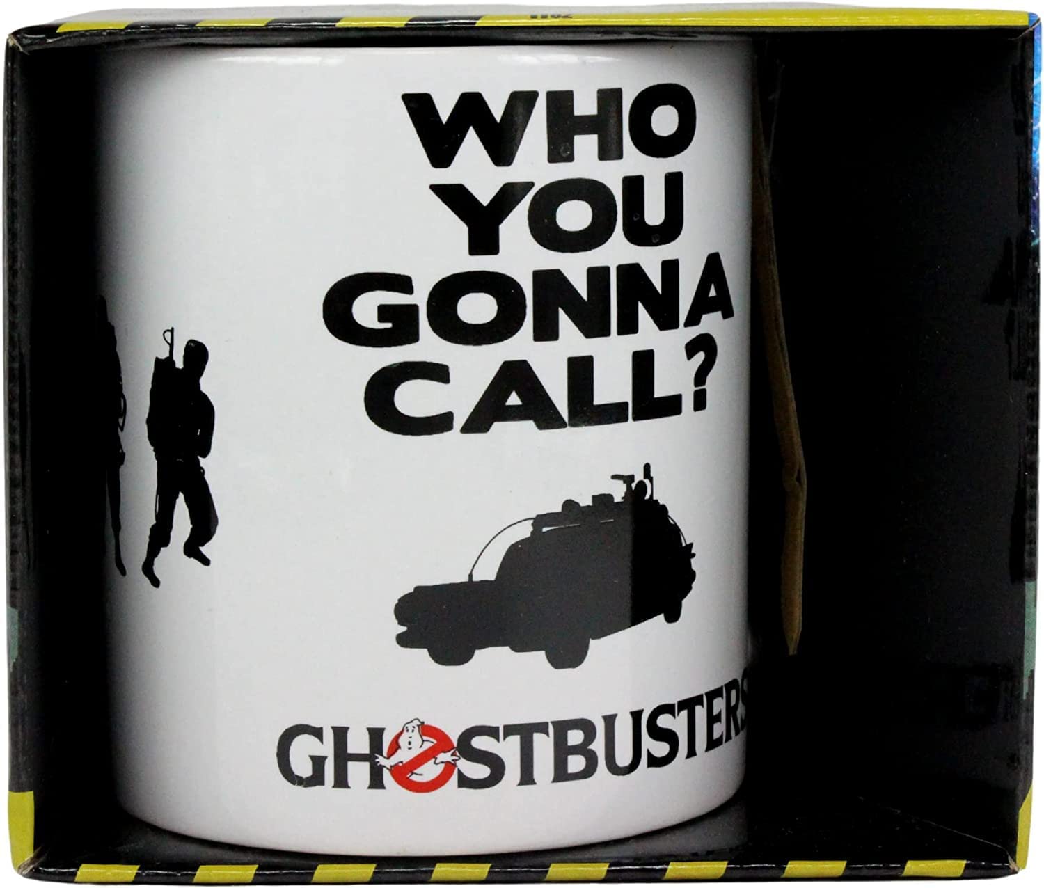 Ghostbusters 330ml Ceramic Mug Twin Packs - Who Ya Gonna Call & Ghostbuster Logo Mug - Toptoys2u