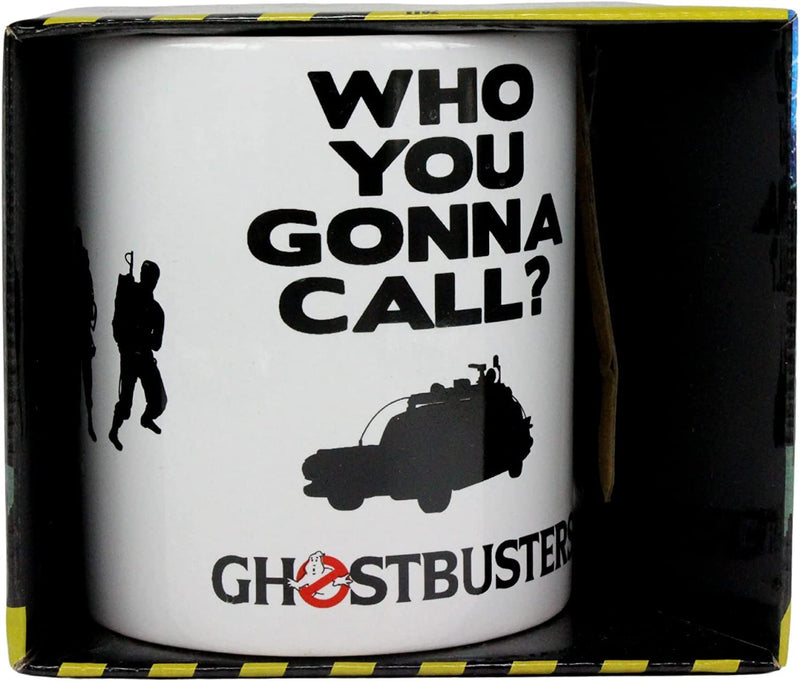 Ghostbusters 3 Piece Gift Sets - Logo Can Cooler, Metal Logo Bottle Opener & 330ml "Who Ya Gonna Call" Ceramic Mug - Toptoys2u
