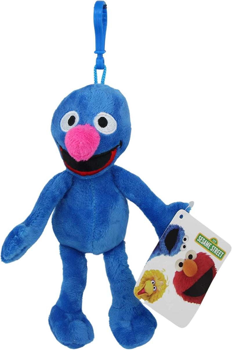 Sesame Street Cookie Monster Plush, Blue, 9