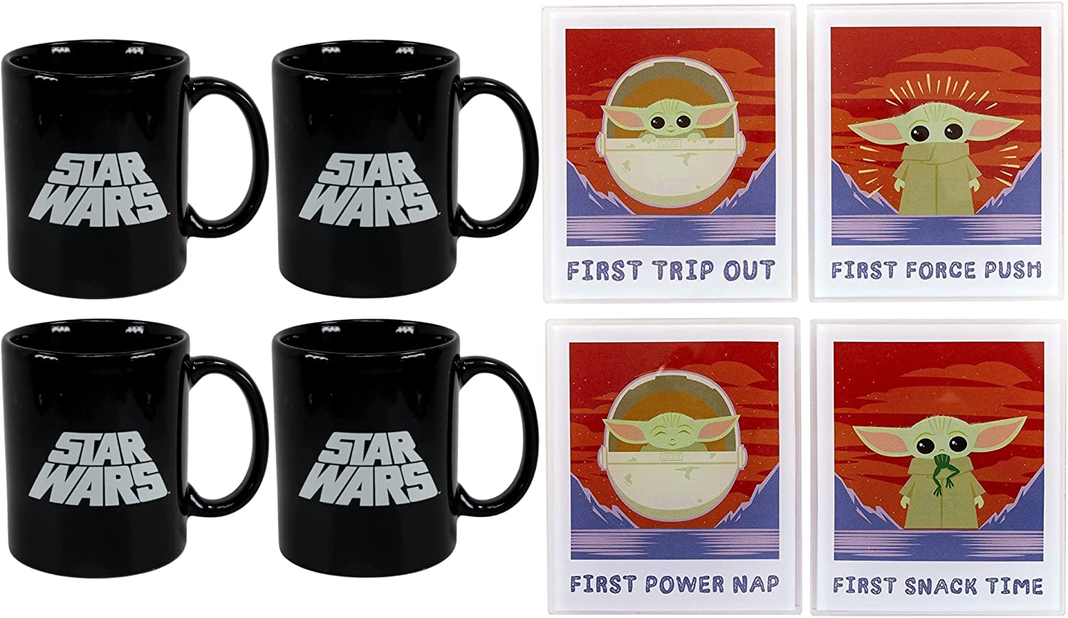 Star wars best sale mug set