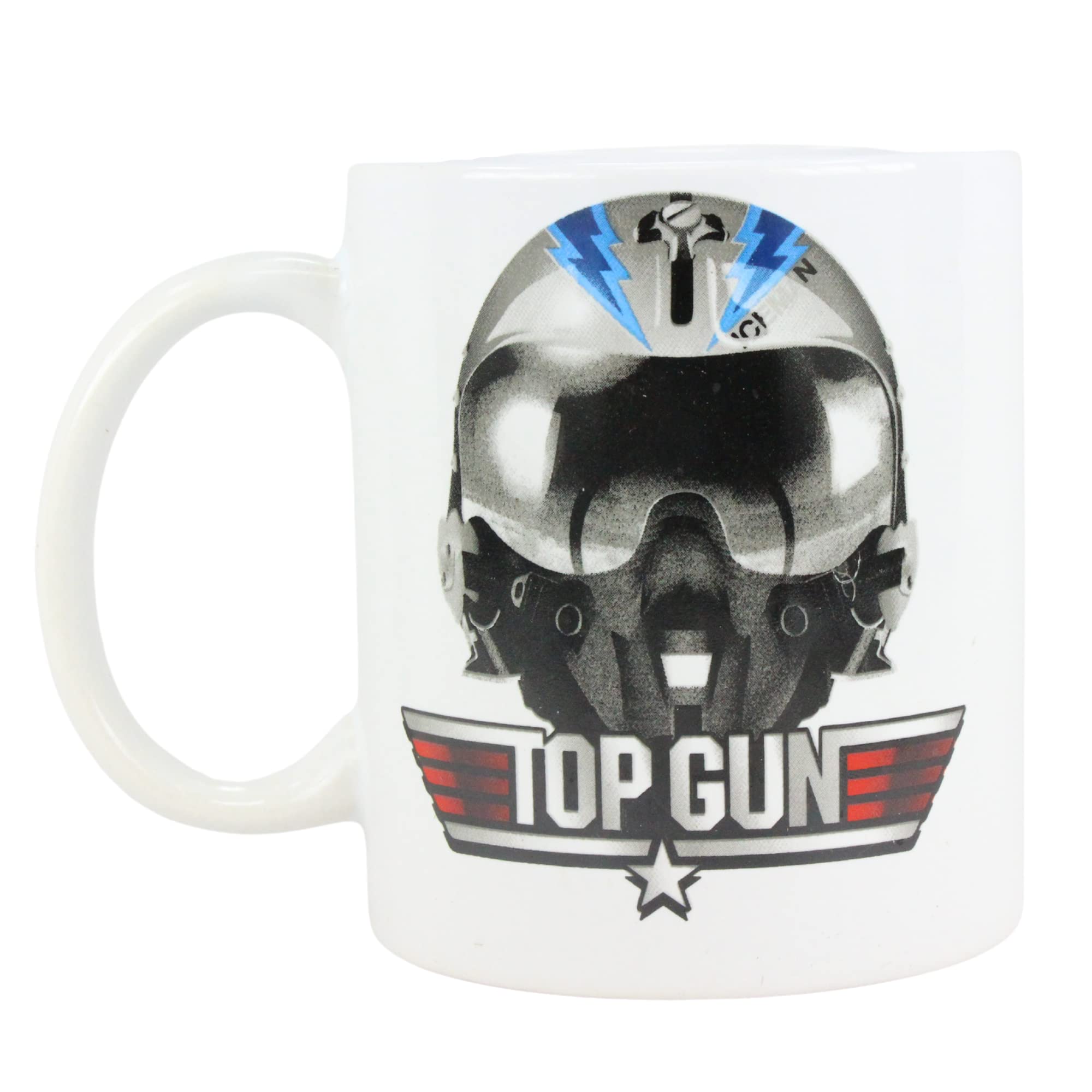 Top Gun Maverick Mug Twin Pack - 315ml Need for Speed & Iceman Helmet - Toptoys2u