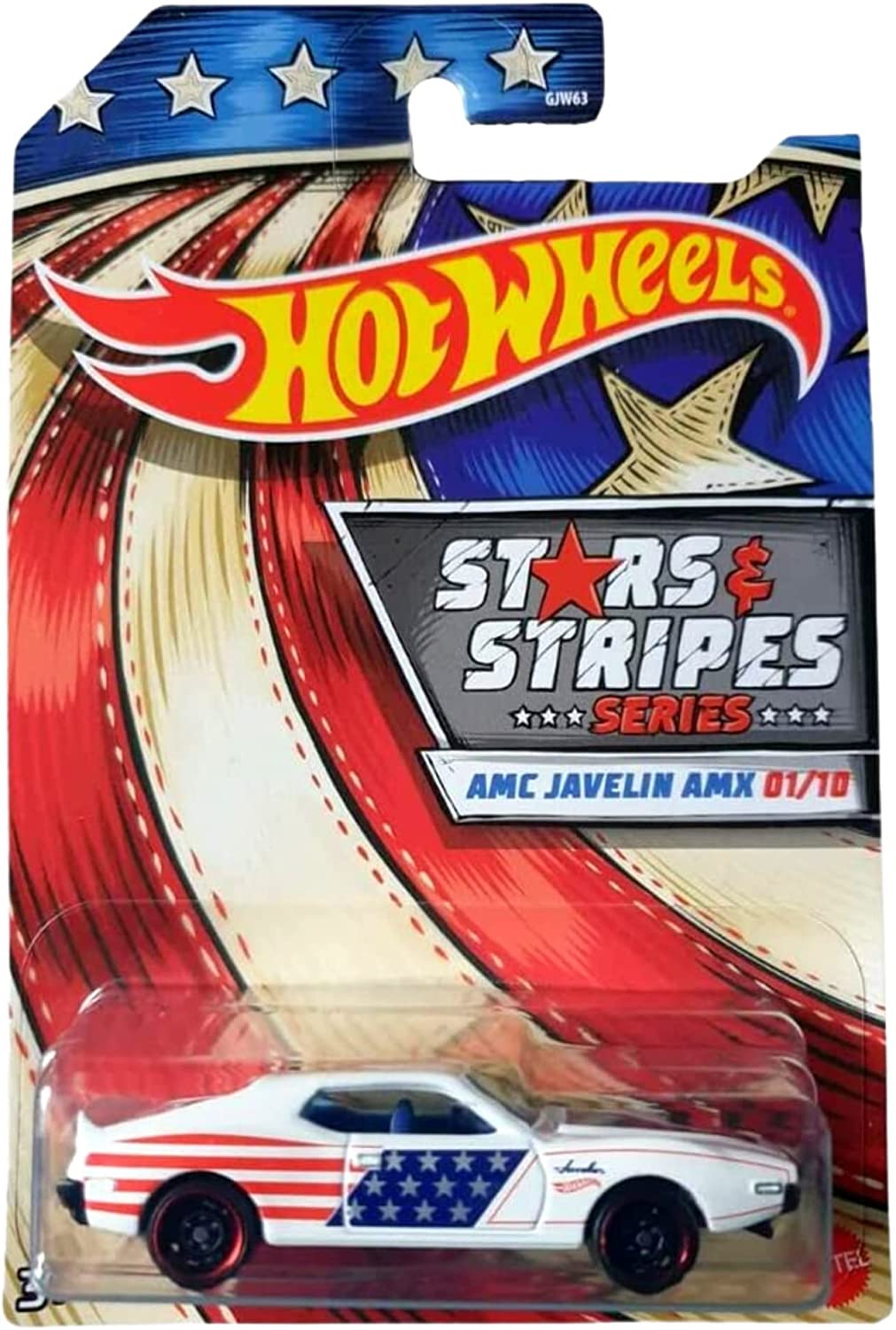 Hot Wheels Stars & Stripes - '68 Hemi Barracuda & AMC Javelin AMX - Toptoys2u