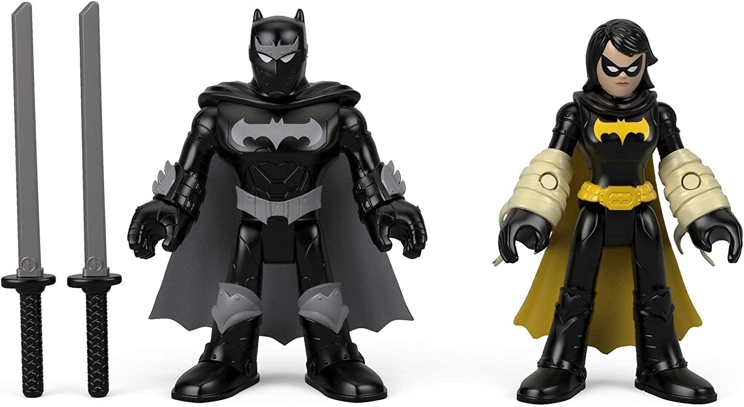 Fisher-Price Imaginext DC Super Friends Batman - Black Bat and Ninja - Toptoys2u