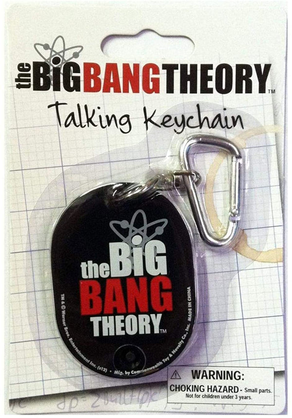 The Big Bang Theory Talking Keychain Keyring - Toptoys2u