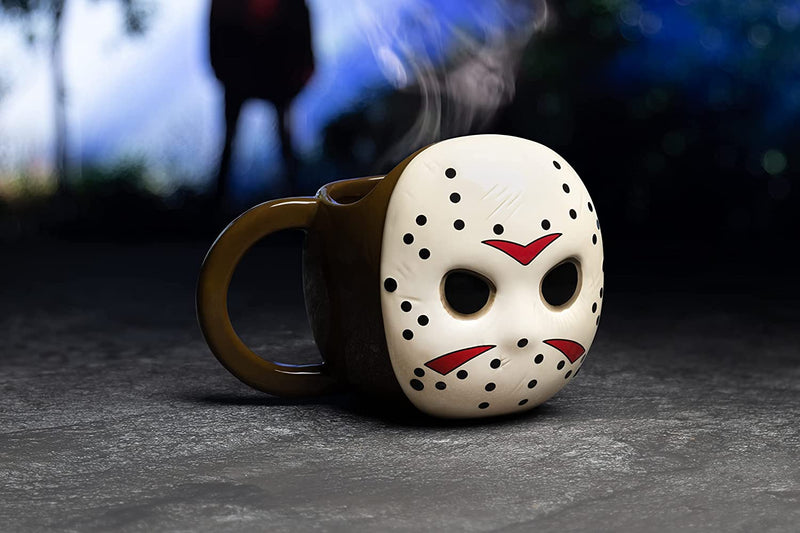 Friday The 13th Coffee Mug Jason Voorhees Mask 500ml - Toptoys2u