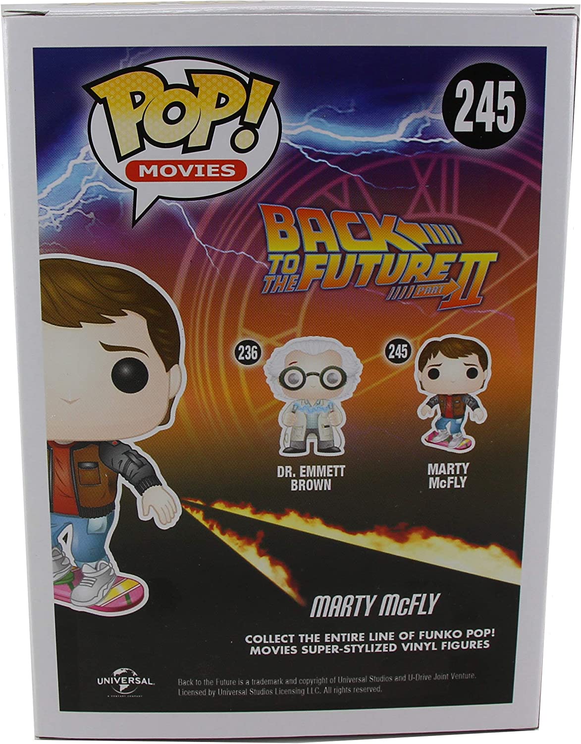 Marty mcfly deals pop vinyl