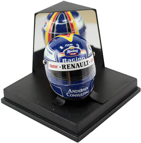 Williams-Renault Formula 1 Racing Heinz Harald Frentzen Diecast Helmet 1997 1:8 Scale - Toptoys2u