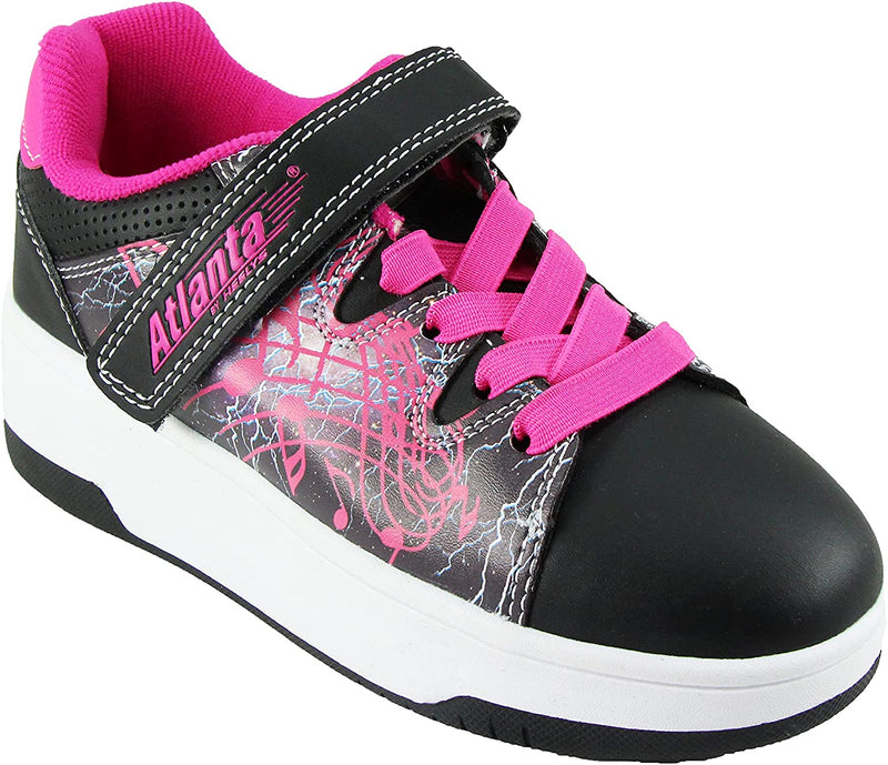 Heelys POP Burst Girls Shoes Hot Pink/Black - Toptoys2u