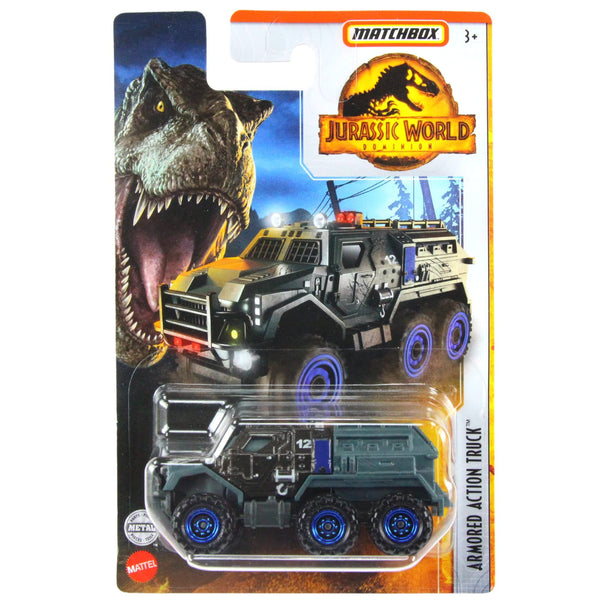 Matchbox Jurassic World Dominion - Armored Action Truck - Toptoys2u