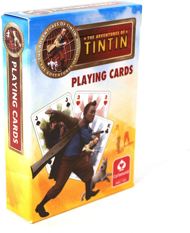 The Adventures of Tintin Playing Cards - Toptoys2u